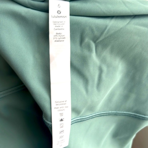 Size 6 Lululemon Sage Wunder Under Leggings - Picture 4 of 4